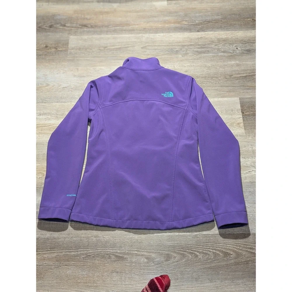The North Face Windwall Softshell‎ Jacket Purple Zip Up Women's Size S